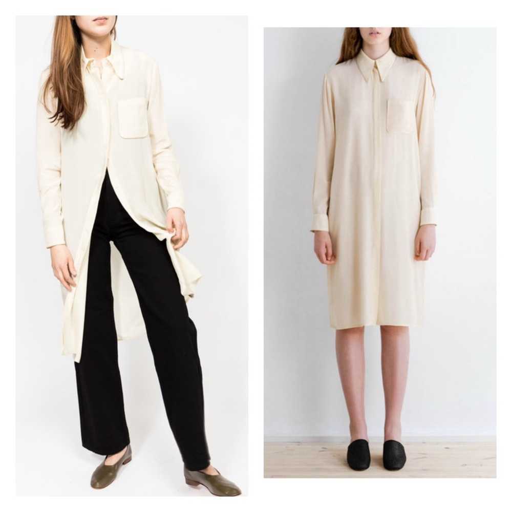 Samuji Teniel Dress Size Large in a Cream Color Samuji 2017